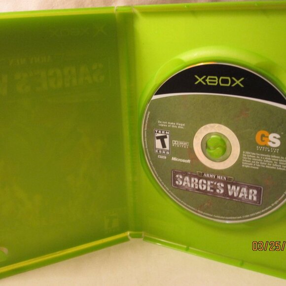 Original Xbox Video Game: Army Men - Sarge's War - Picture 3 of 4